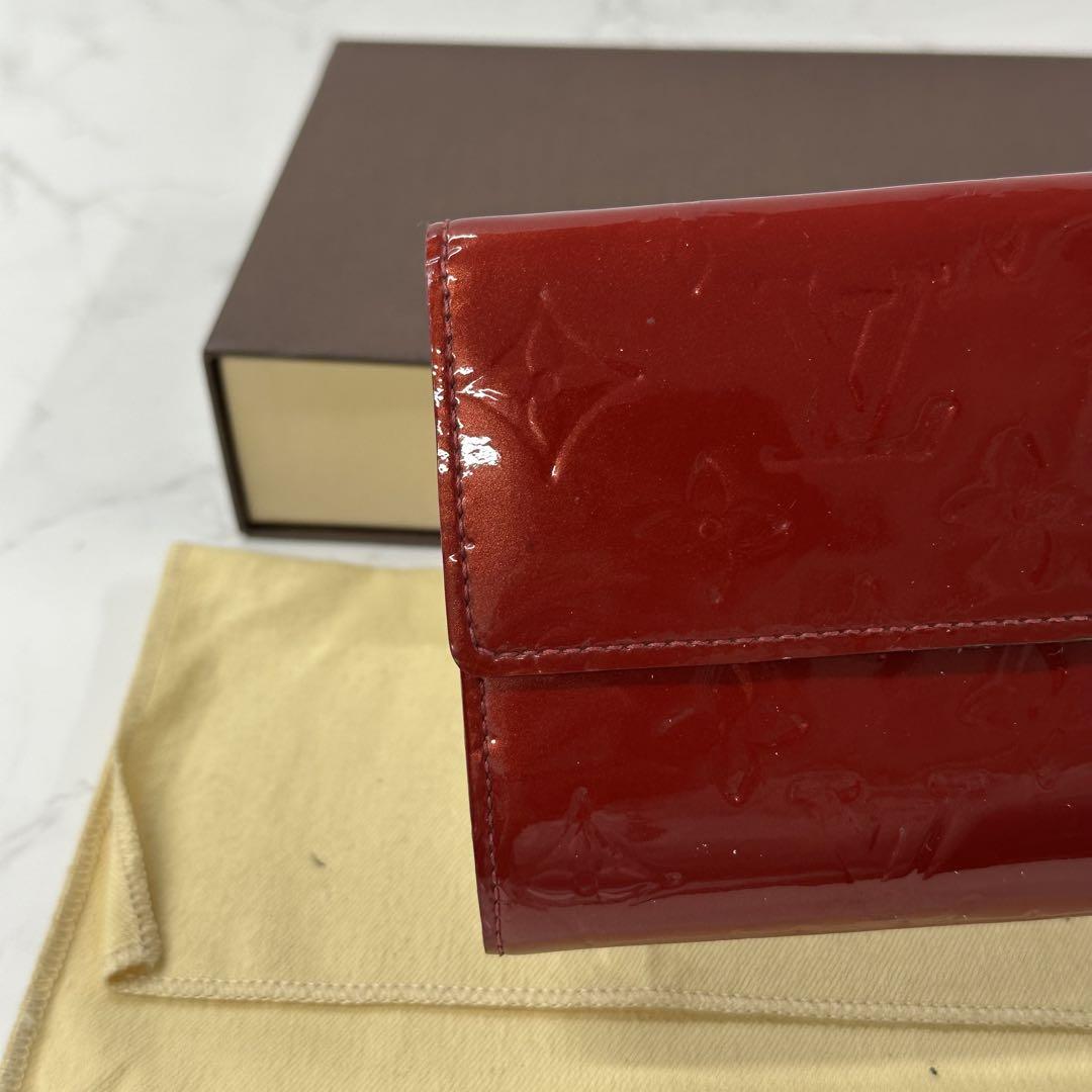 超良品‼️ ルイヴィトン　ヴェルニ　ポルトフォイユ　サラ　財布　長財布