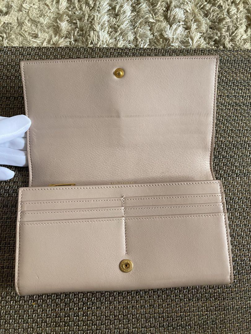YSL ピンク 長財布
