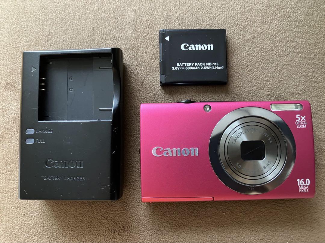 CANONキヤノン コンデジ PowerShot A2300 ピンク 平成レトロ