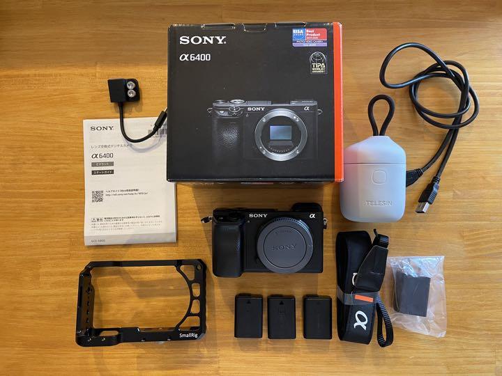 SONY a6400本体　黒 　お得セット