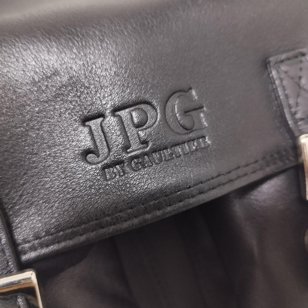 ジャンポールゴルチェ アーカイブ スクエアレザーバッグ ほぼ未使用 ジャンポールゴルチエ アーカイブ 2way レザー