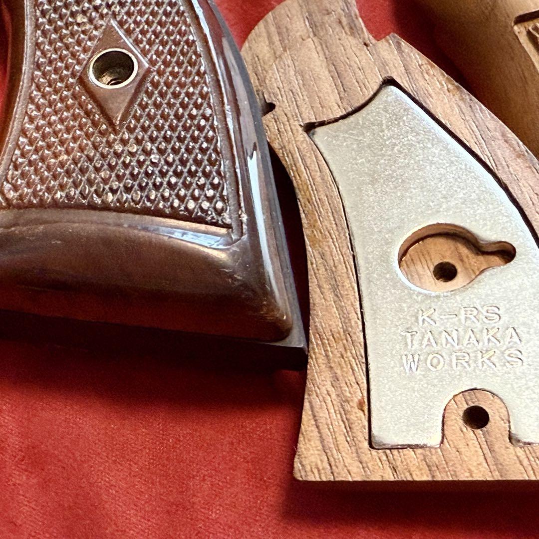 S&W Kフレーム対応 ベークライト製 グリップ ジャンク