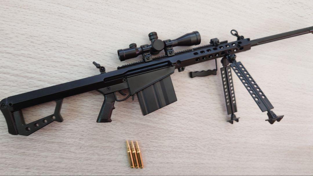 精巧1/3スケール　ミニチュアBARRETT M82A1 ブラック