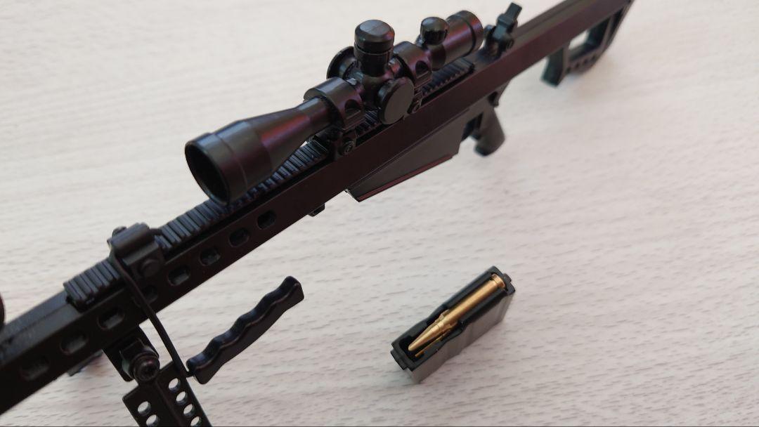 精巧1/3スケール　ミニチュアBARRETT M82A1 ブラック