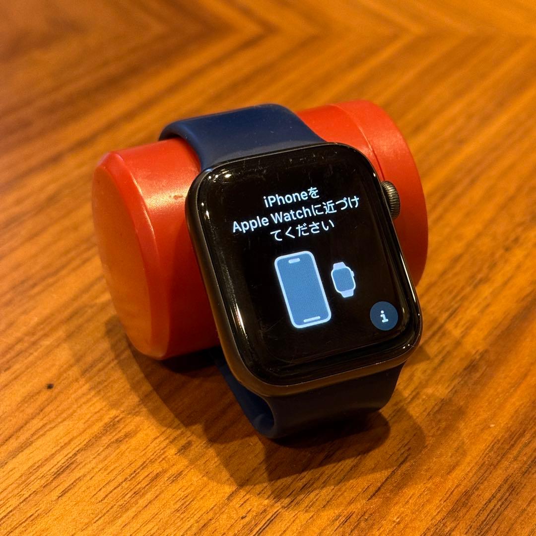 Apple Watch Series6 44mm ネイビー本体