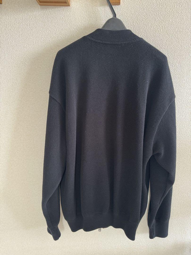 トップス crepuscule Moss Stitch Zip CD