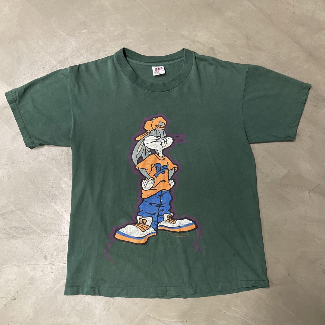 90s バッグスバニープリントTシャツ　USA製　ルーニーテューンズ　anvil