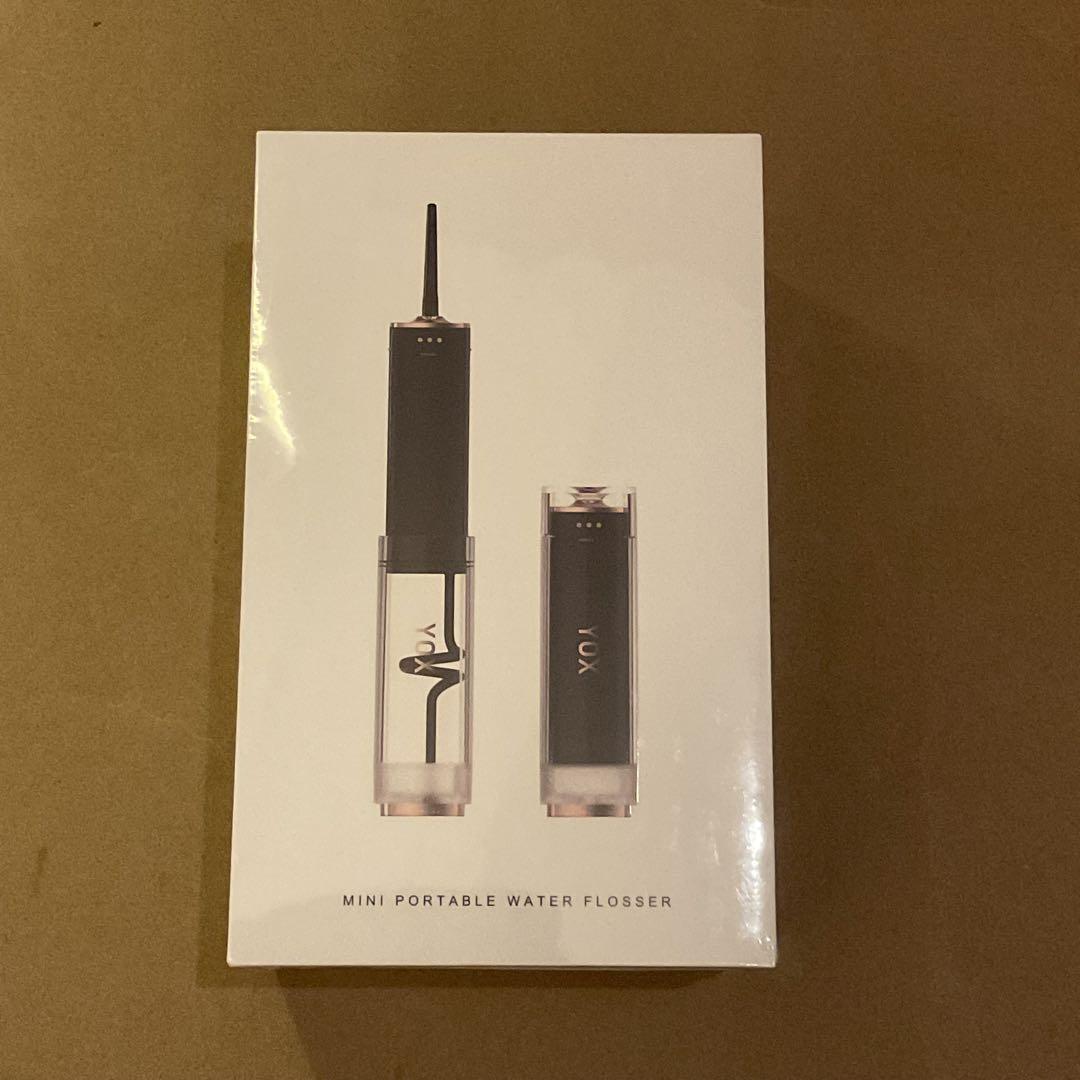 新品未開封 YOX 口腔洗浄機 ジェットウォッシャー ブラック