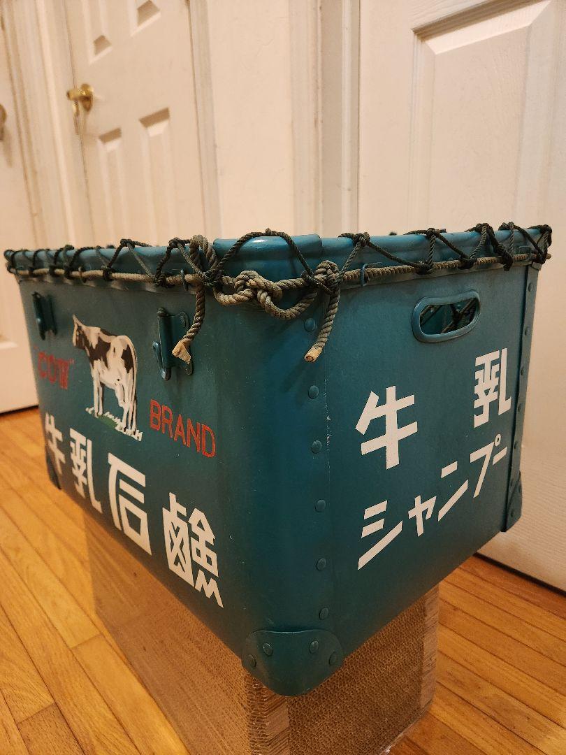 値下げ！④牛乳石鹸　牛乳シャンプー　出荷用　ボテ箱　網付き　COW BRAND