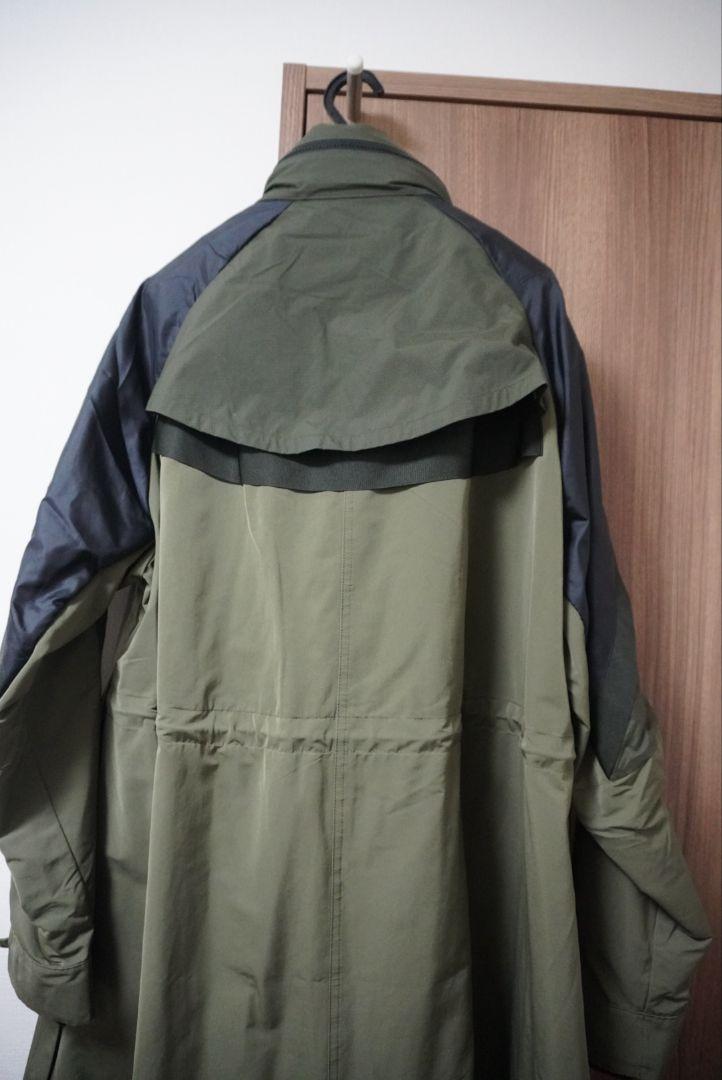 NIKE×sacai トレンチコート Lサイズ オリーブ