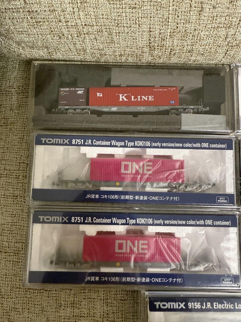 nゲージ EF510、コキ106形ONE40フィートコンテナセット nゲージ EF510、コキ106形40フィートコンテナセット - メルカリ