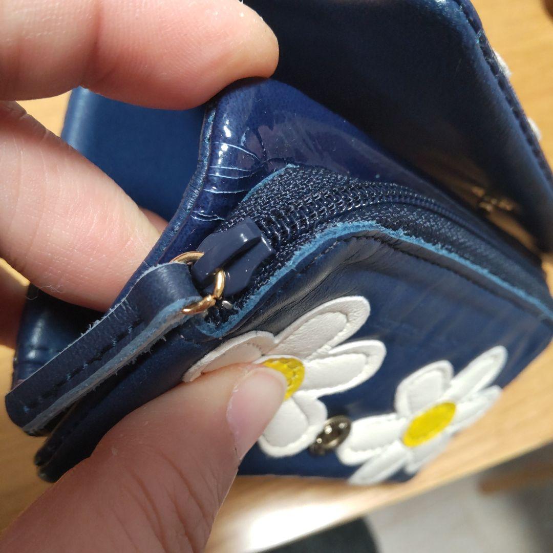 ふくもと　新品　ツモリチサトキャリー　三つ折り財布　ミニ財布　花柄