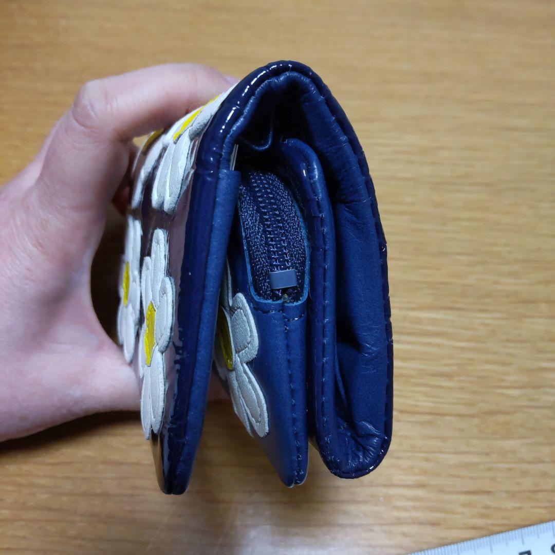 ふくもと　新品　ツモリチサトキャリー　三つ折り財布　ミニ財布　花柄