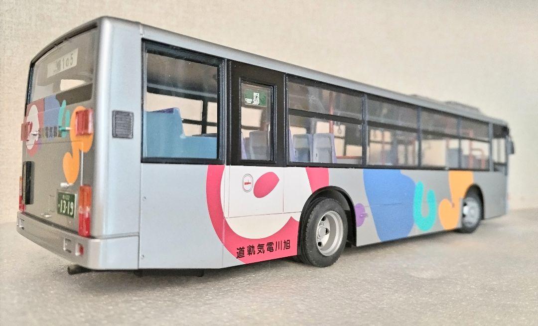 1/32 旭川電気軌道バス(三菱ふそうエアロスター)素人組立品