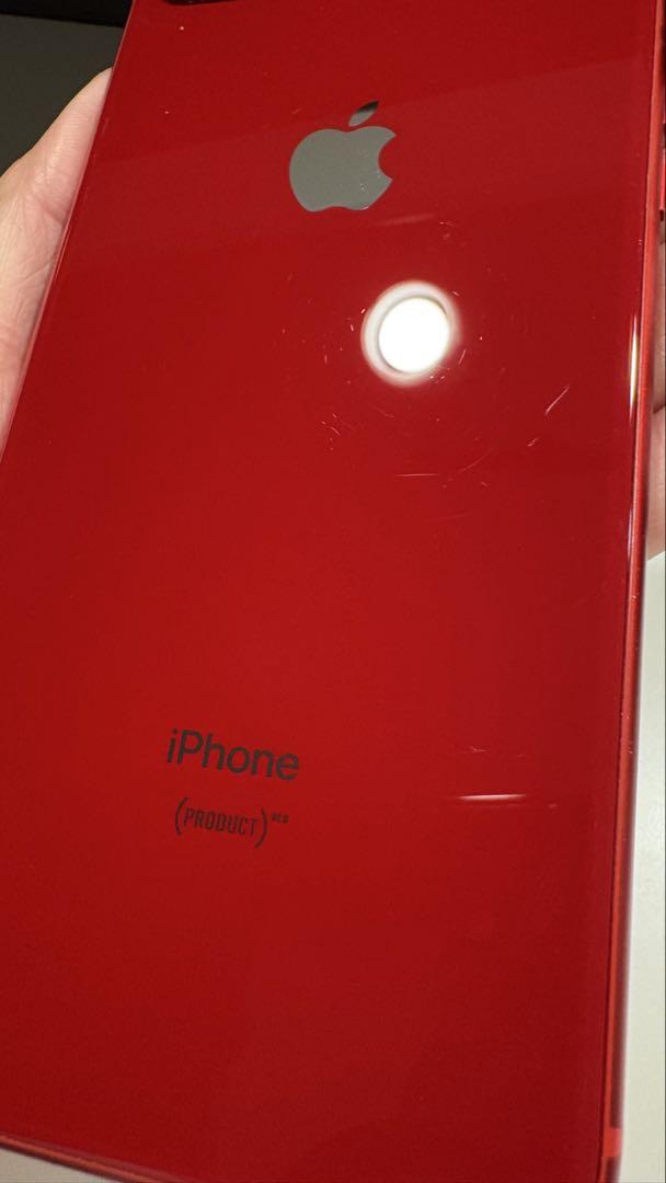 【美品】Apple iPhone 8 Plus (赤)