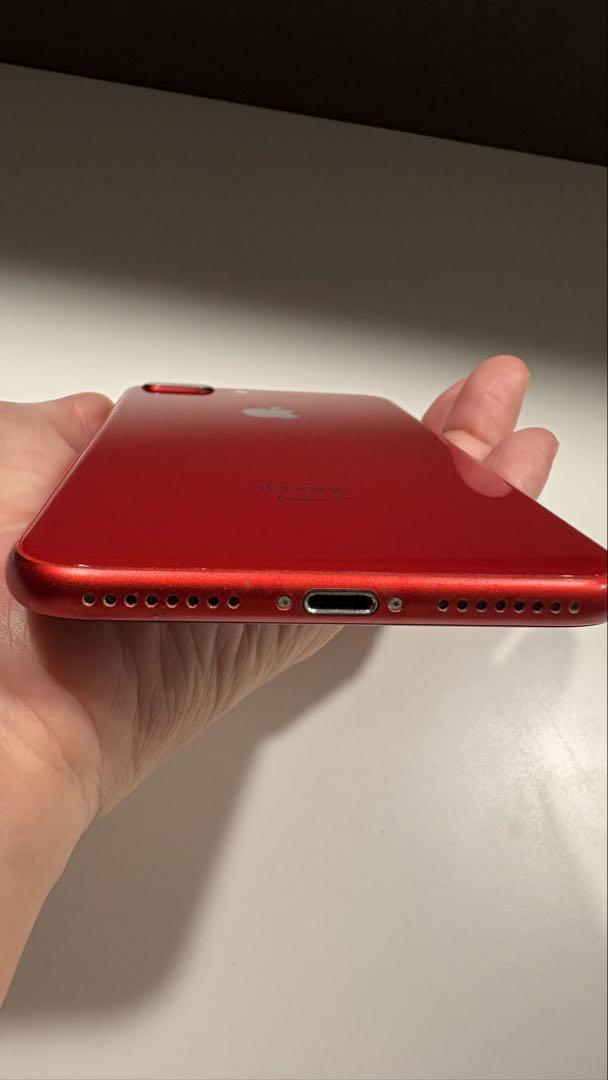 【美品】Apple iPhone 8 Plus (赤)