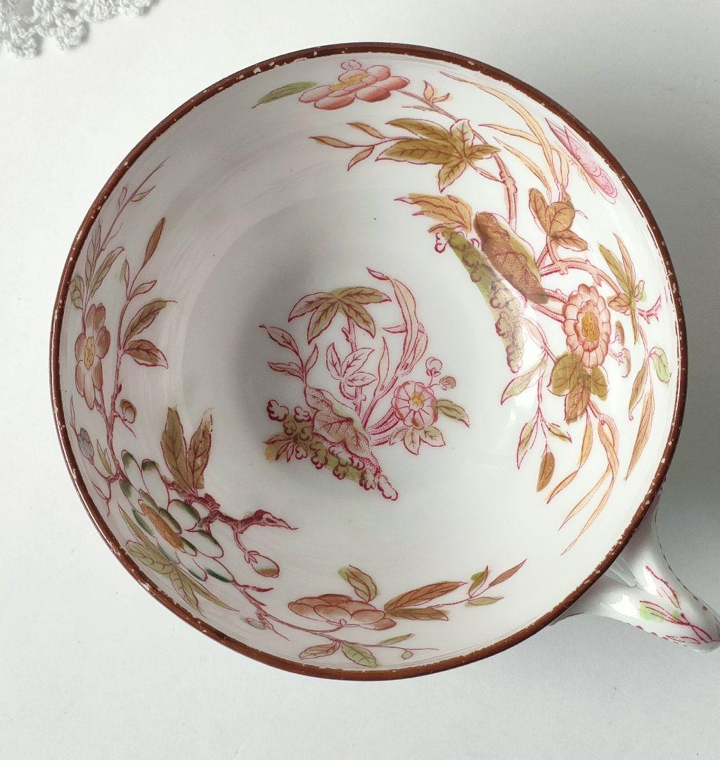 美品　サルグミンヌ　Minton　カップ&ソーサー　フランスアンティーク
