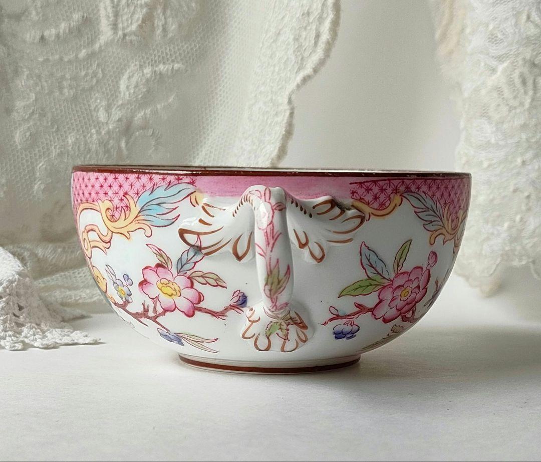 美品　サルグミンヌ　Minton　カップ&ソーサー　フランスアンティーク