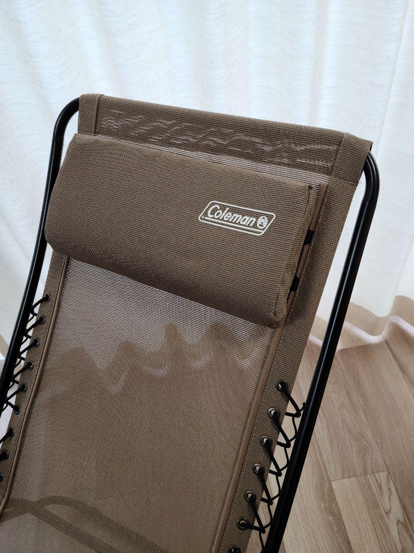 【送料込み】Coleman アウトドアチェア ブラウン