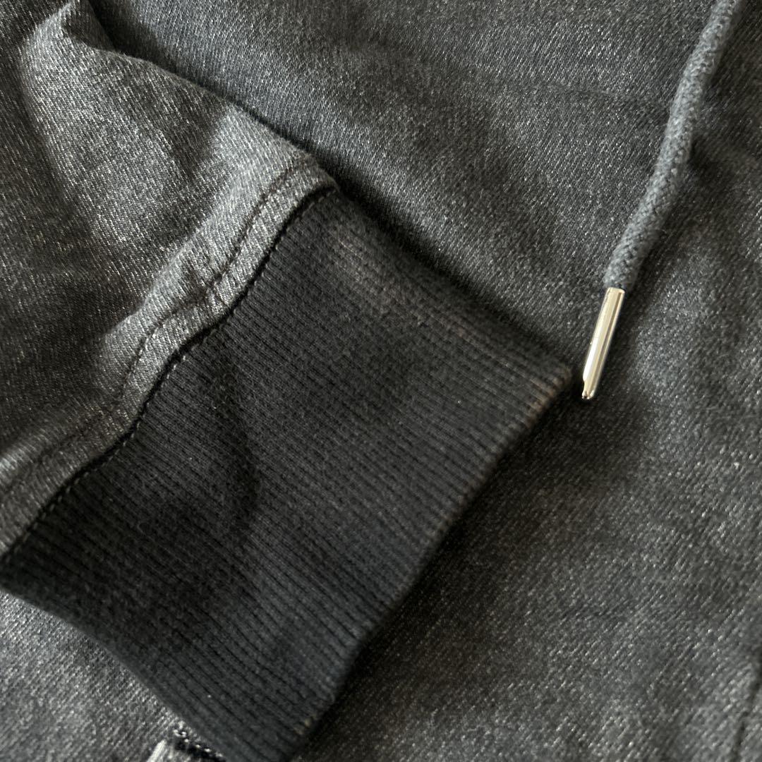 ディーゼル　DIESEL パーカー　ブラック　デニム　M