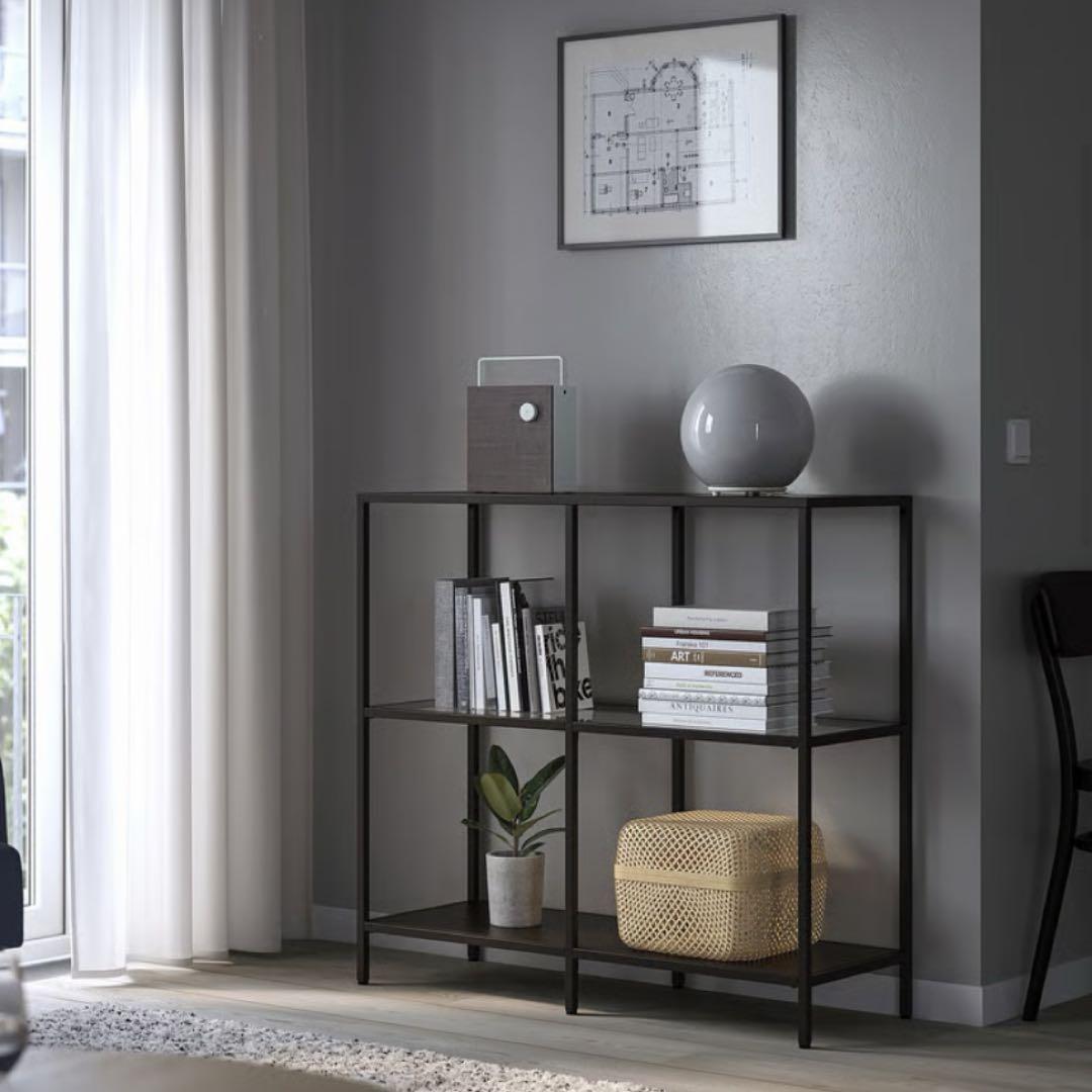 IKEA シェルフユニット VITTSJÖ ヴィットショー