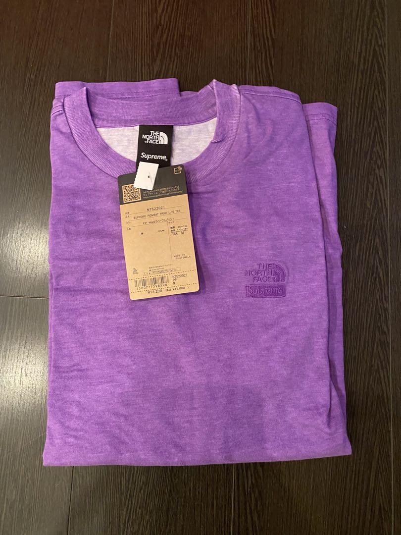 Supreme The North Face Pigment Printed L S Top (FW22) - $68