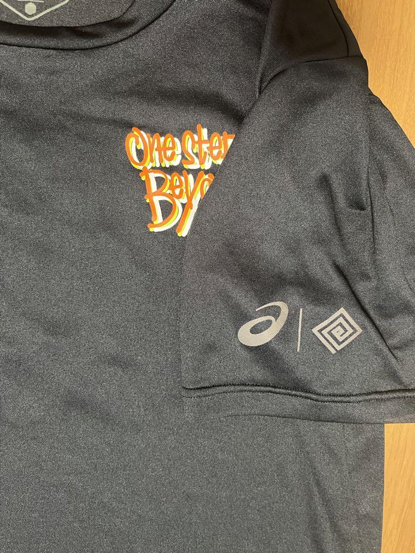 ASICS×ELDORESOコラボ Tシャツ ランニング ブラック Tシャツ