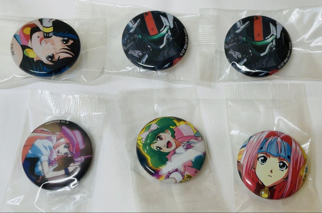 OTAKON 北米限定 缶バッジ　ミンメイ　ミレーヌ　マクフェス　マクロス マクロスF 缶バッジ まとめ売り シェリル ランカ ミバサラ
