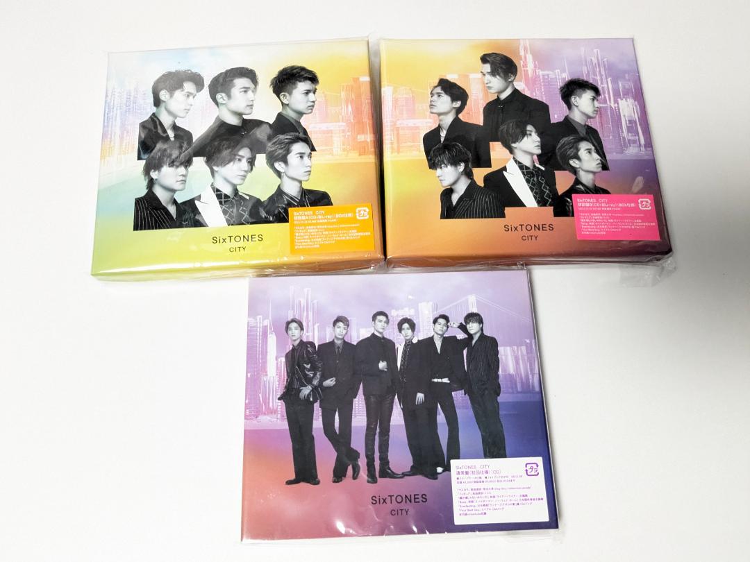 SixTONES 1st city 声 アルバム まとめ売り SixTONES アルバム まとめ売り 1ST CITY 声