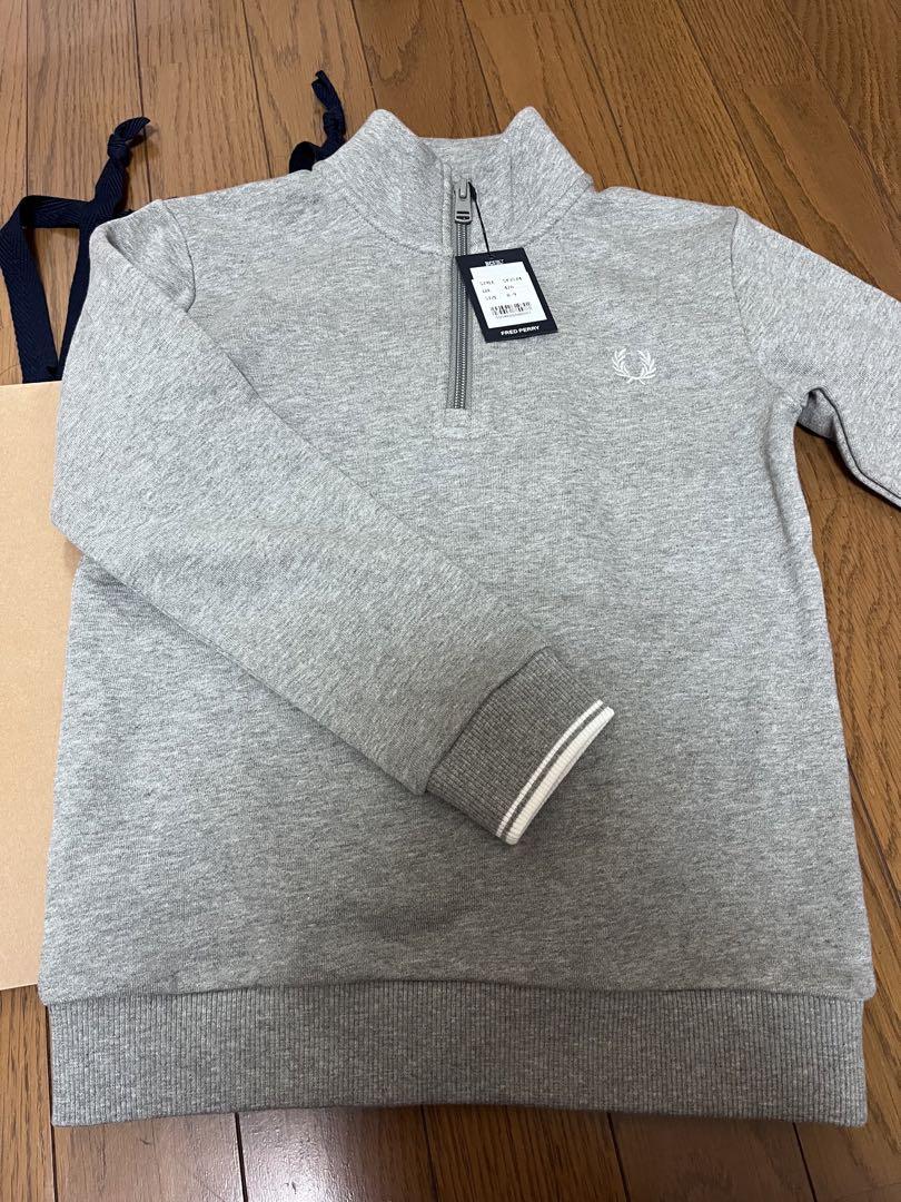 FREDPERRY/フレッドペリー　ハーフジップスウェット　キッズ【新品未使用】