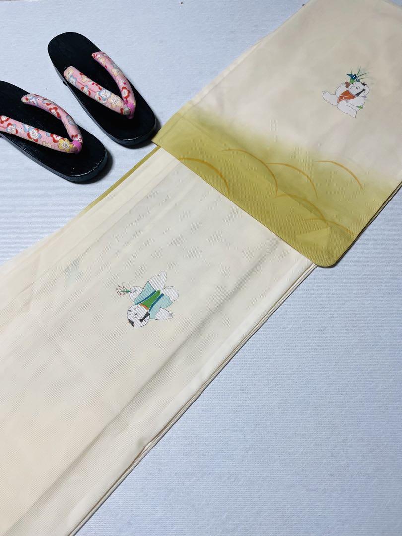 夏着物レディース着物単品