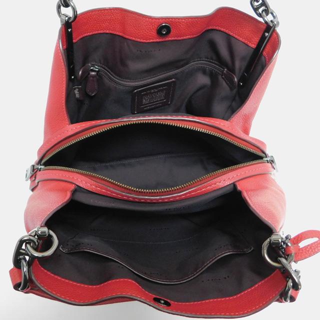 超激得国産 美品COACHコーチ ハンドバッグ ダルトン レザー 赤 73546 正規品 4chjW-m81069749196 人気新作登場