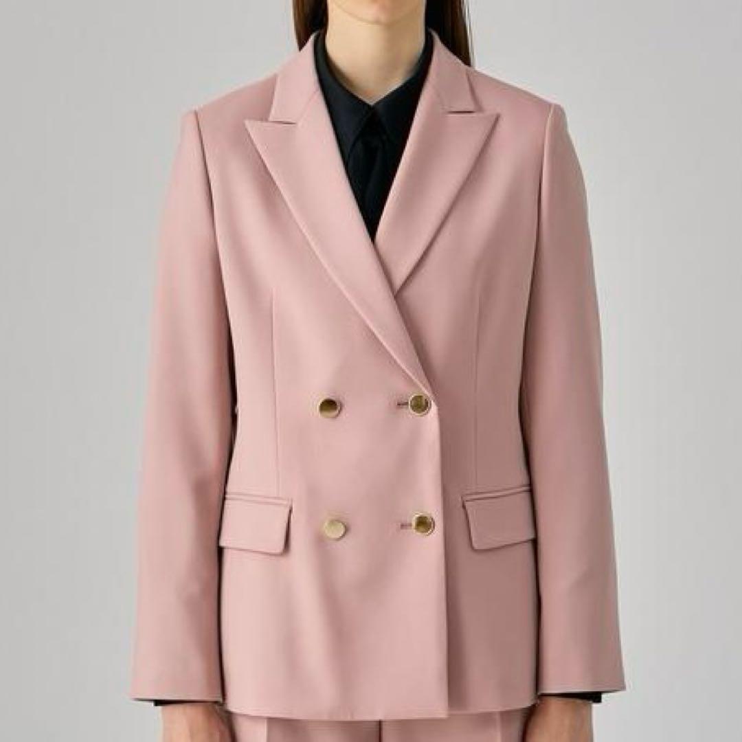 ANAYI ウール ツイルストレッチ ダブル ジャケット 定価52,800円