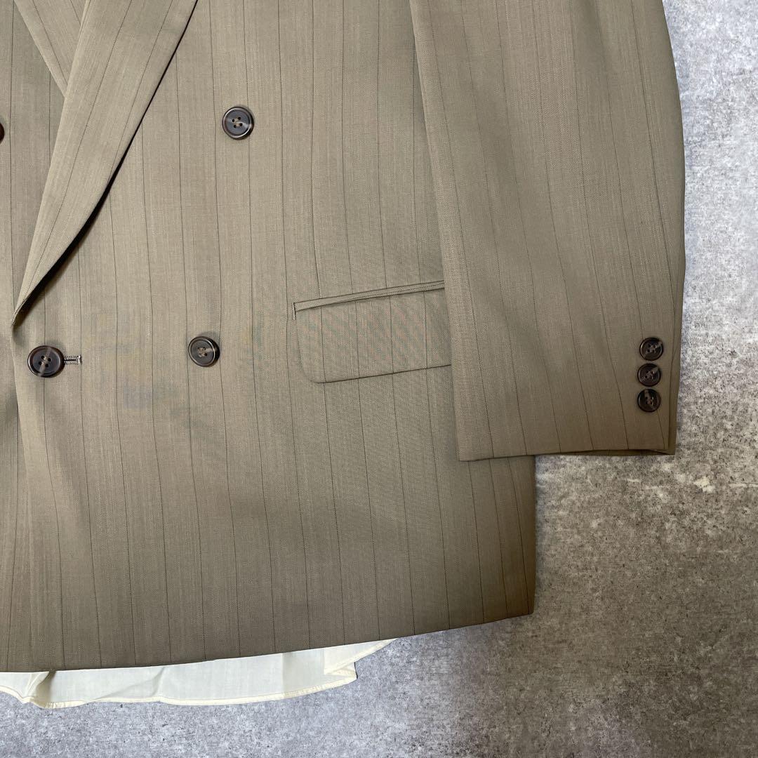 通販の人気 【vintage】セットアップ ダブルスーツ ブラウン 成人式