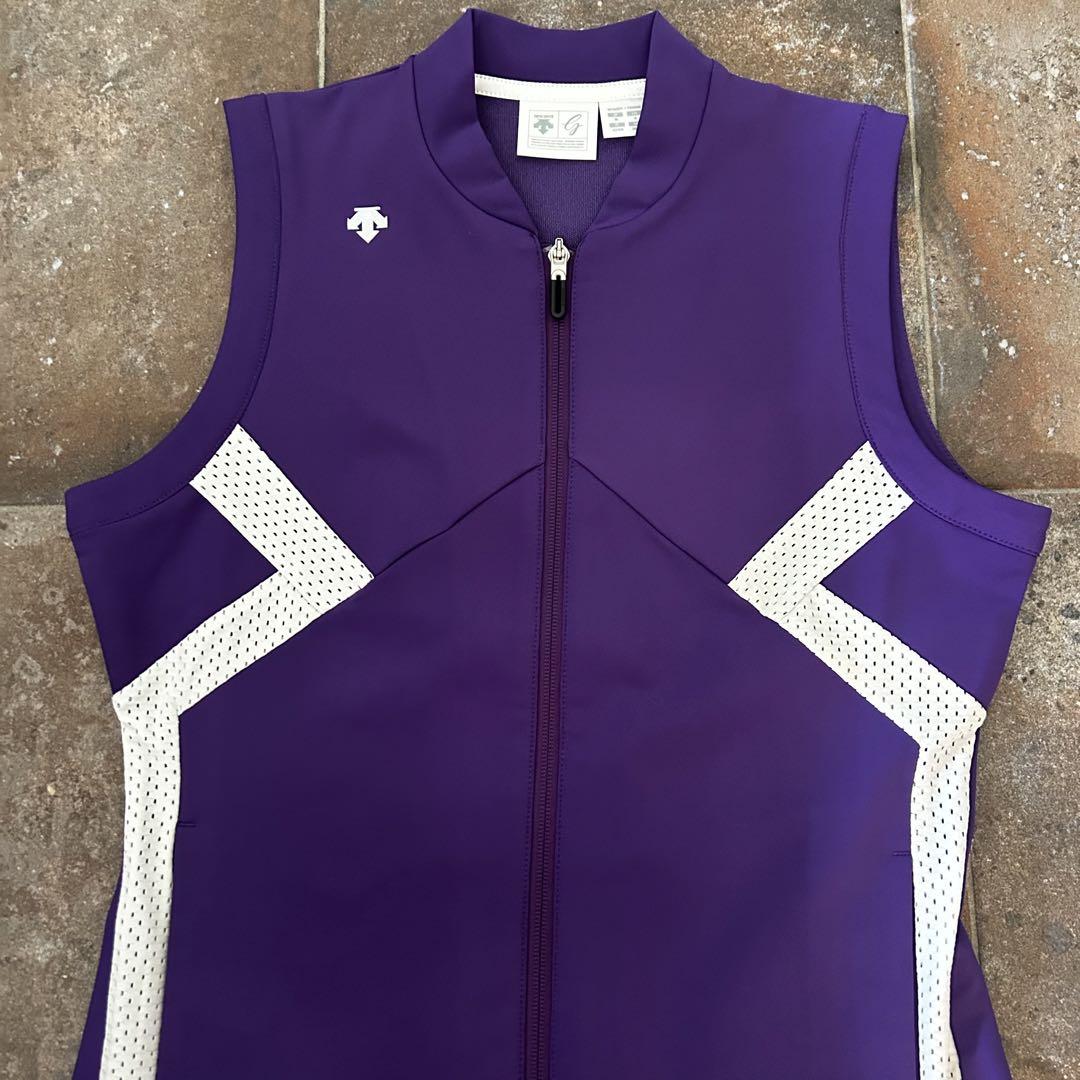 DESCENTE ブレスウェア ジャージーベスト　パープル