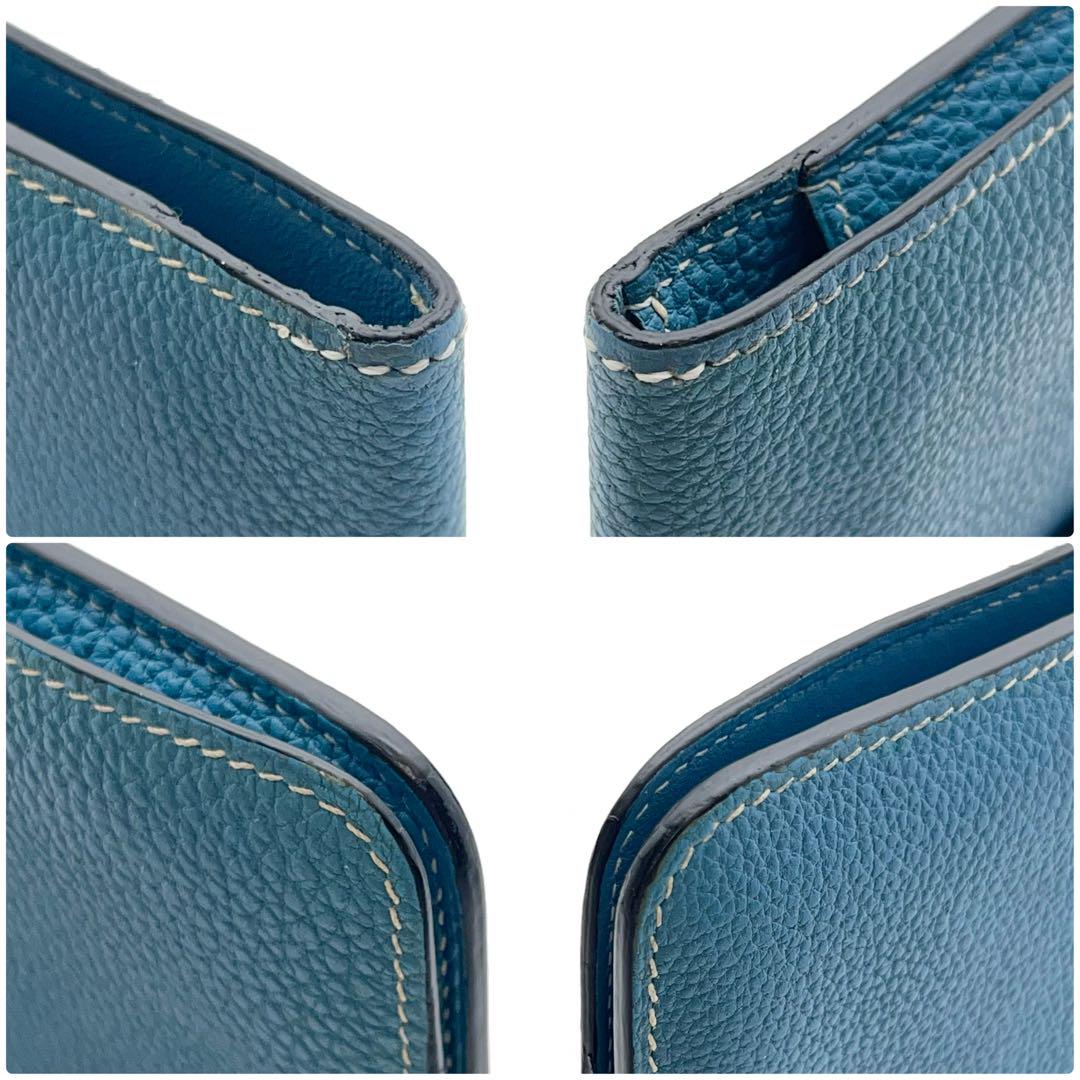 HERMES エルメス　ドゴン　コンパクト　折財布