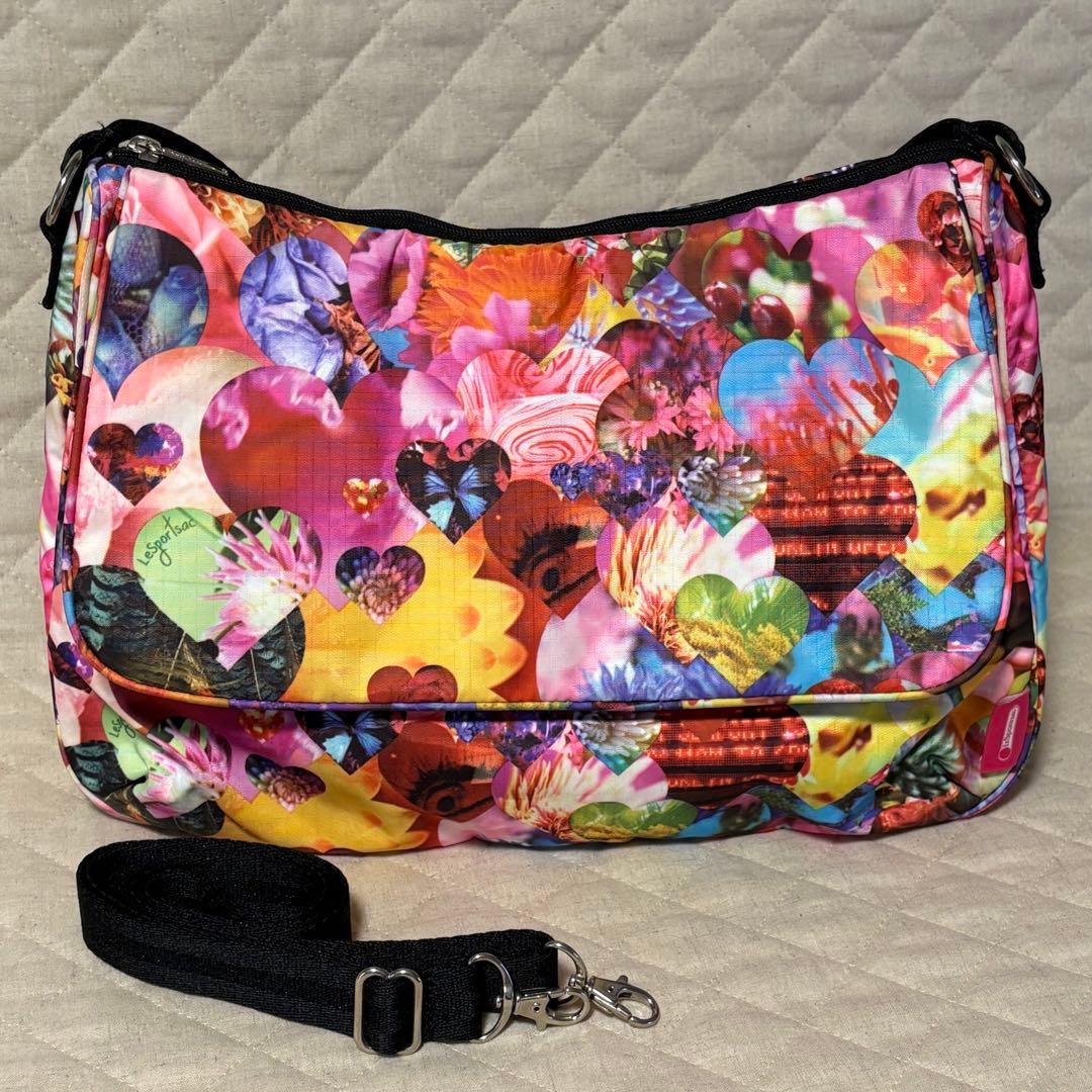 週末sale レスポートサック × 蜷川実花 2wayショルダーバッグ ハートNINAGAWA MIKA 39日間返品保証。