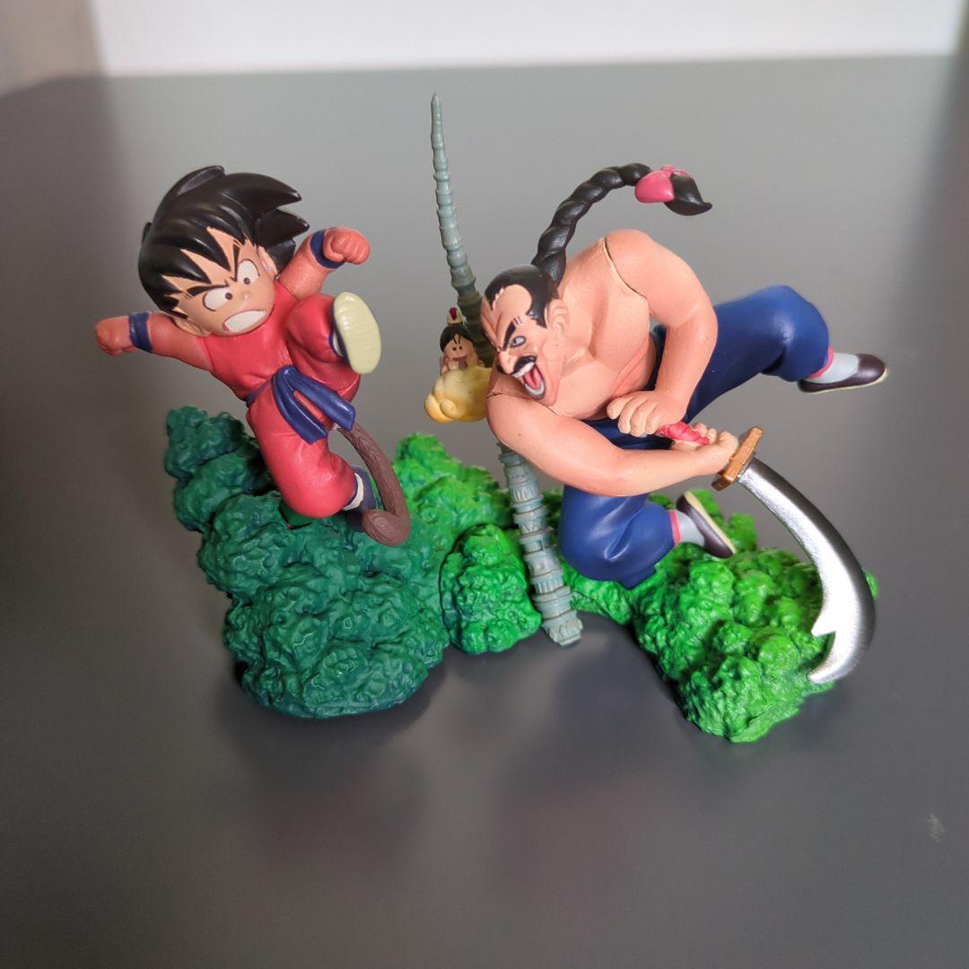 ドラゴンボールフィギュア桃白白 vs 孫悟空カリン塔