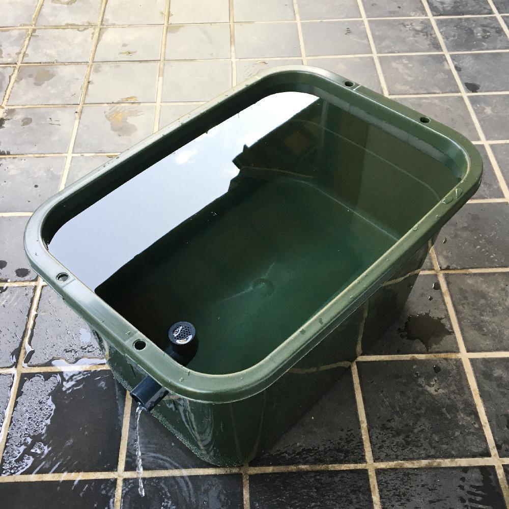 メダカ 飼育ケース 36㍑x3個 3色有り オーバーフロー加工付 金魚飼育容器