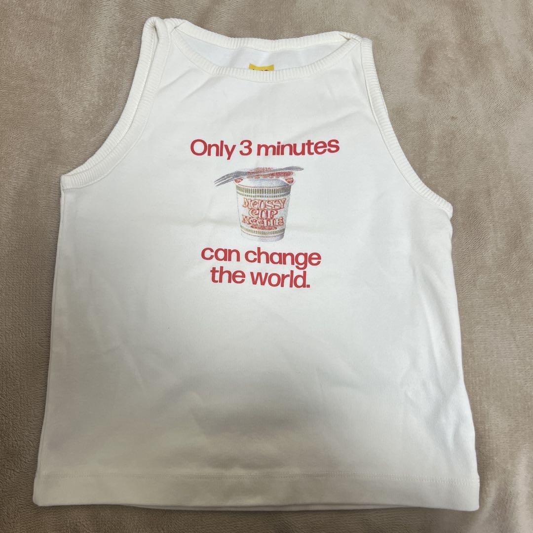 何でも揃う カップヌードル MOUSSY タンクトップ メルカリ - トップス