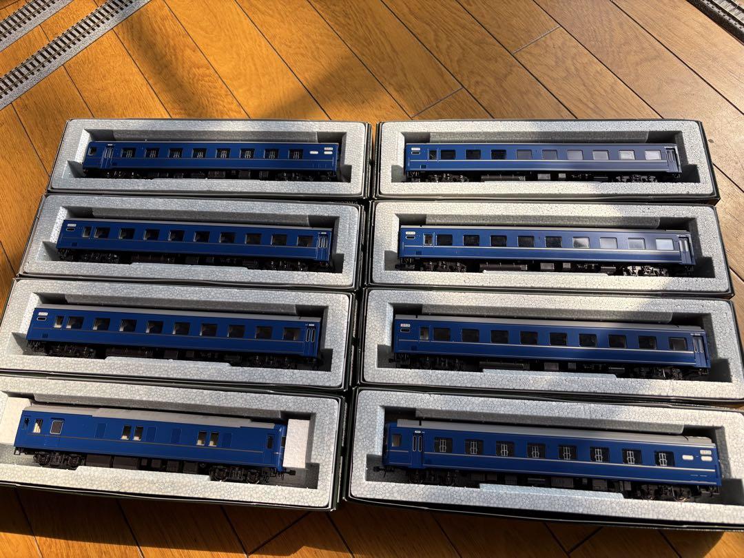 KATO HOゲージ オハネ25 0番台 カニ24 0番台 8個セット