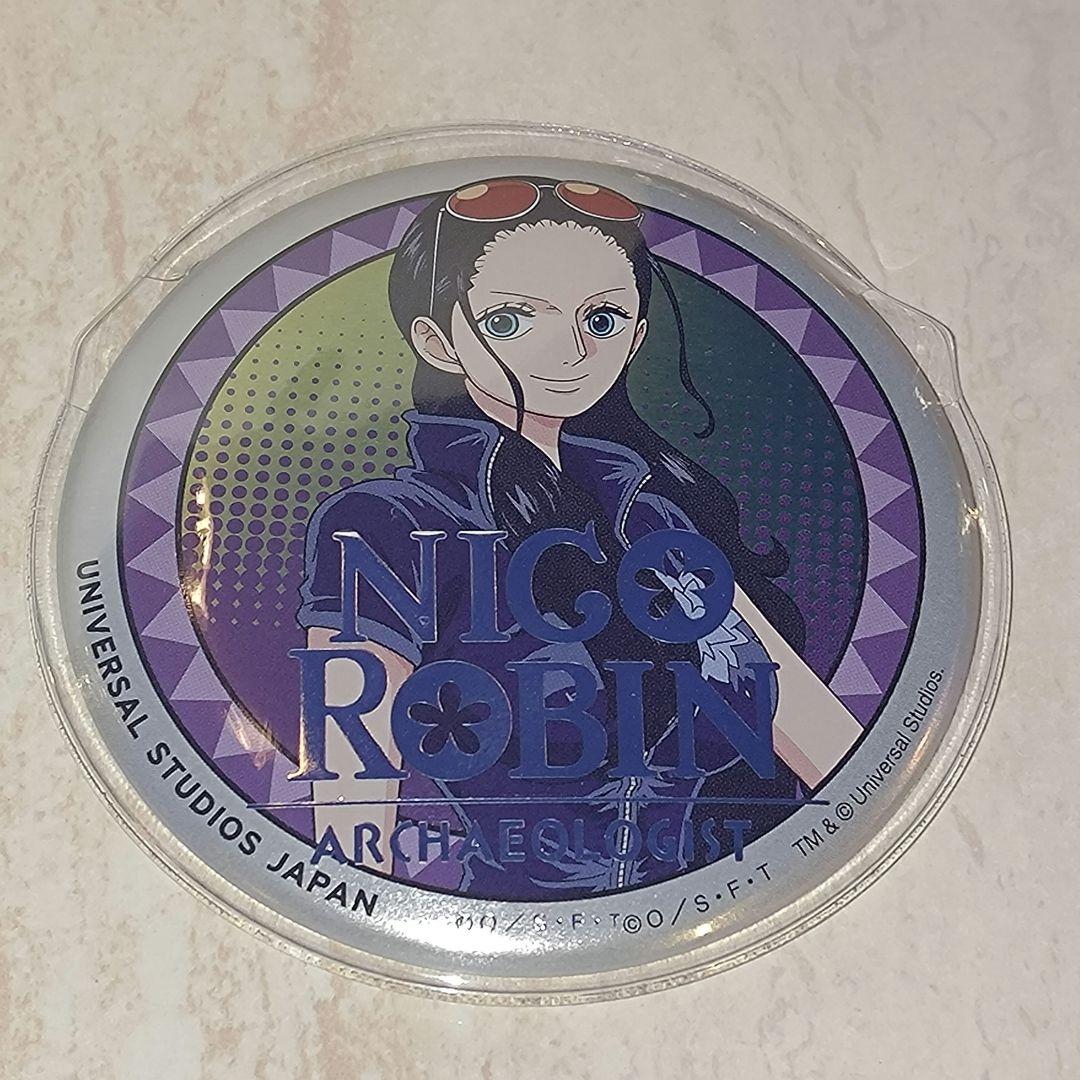 ONE PIECE ワンピース USJ ユニバ 2023 缶バッジ ロビン - メルカリ