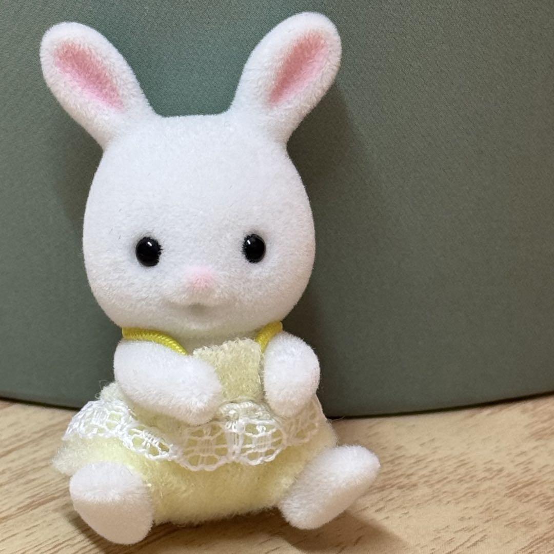 シルバニアファミリー しろウサギの赤ちゃん / 白うさぎ シロ