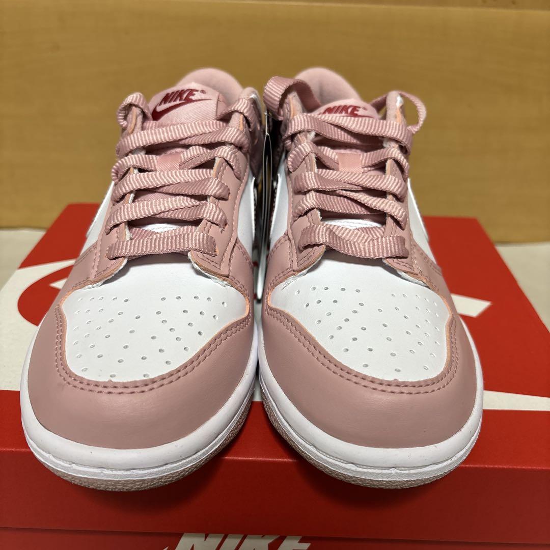 NIKE ナイキ ダンク ロー GS ピンクベルベット 23cm