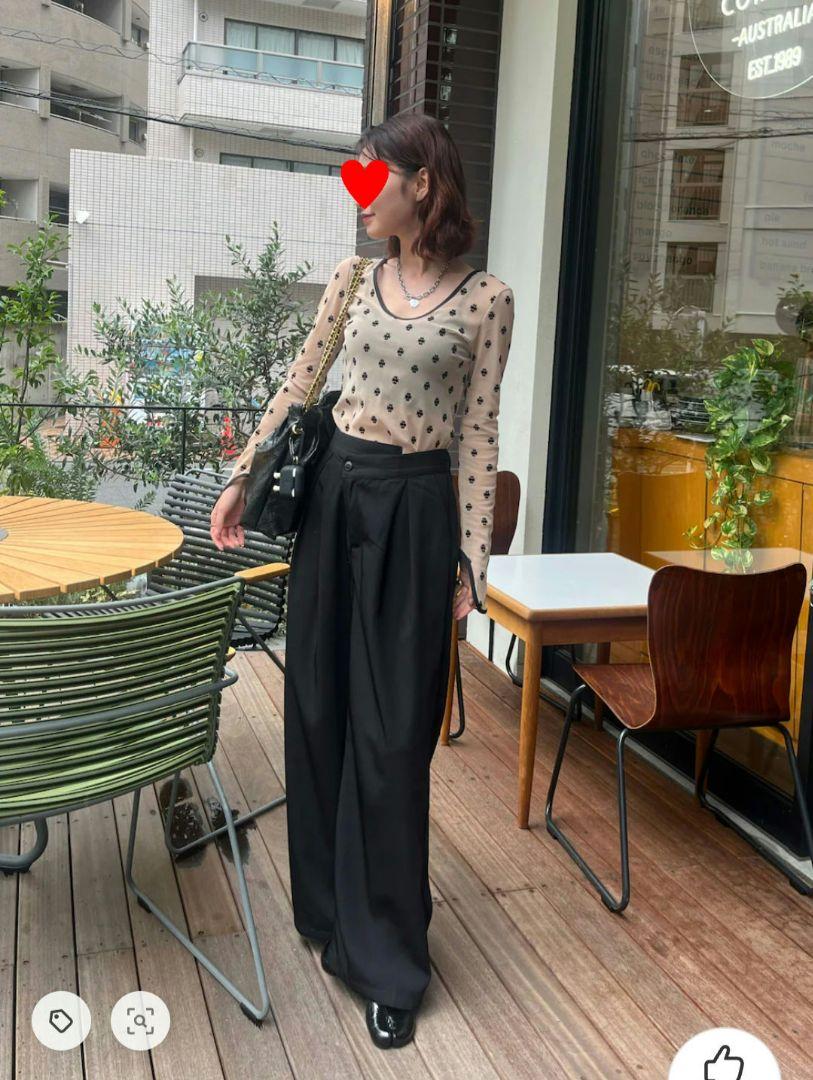 ☆新品タグ付き《SORIN》SWAN LAKE U-NECK TOP カットソー