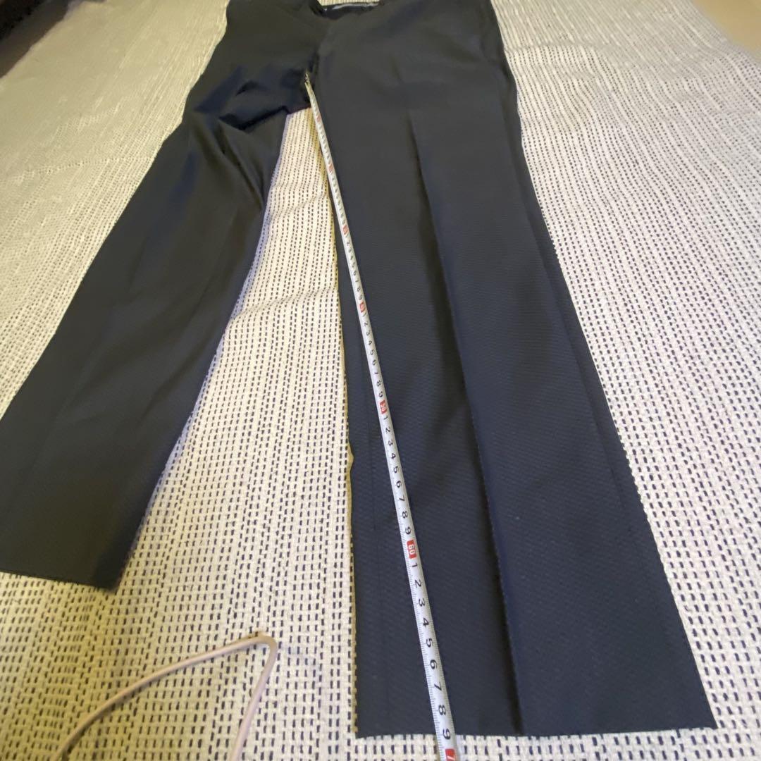 【美品】renoma レノマ　ダークグレー 3ピース ビジネススーツ　A4 美品】renoma レノマ ダークグレー 3ピース ビジネススーツ A4