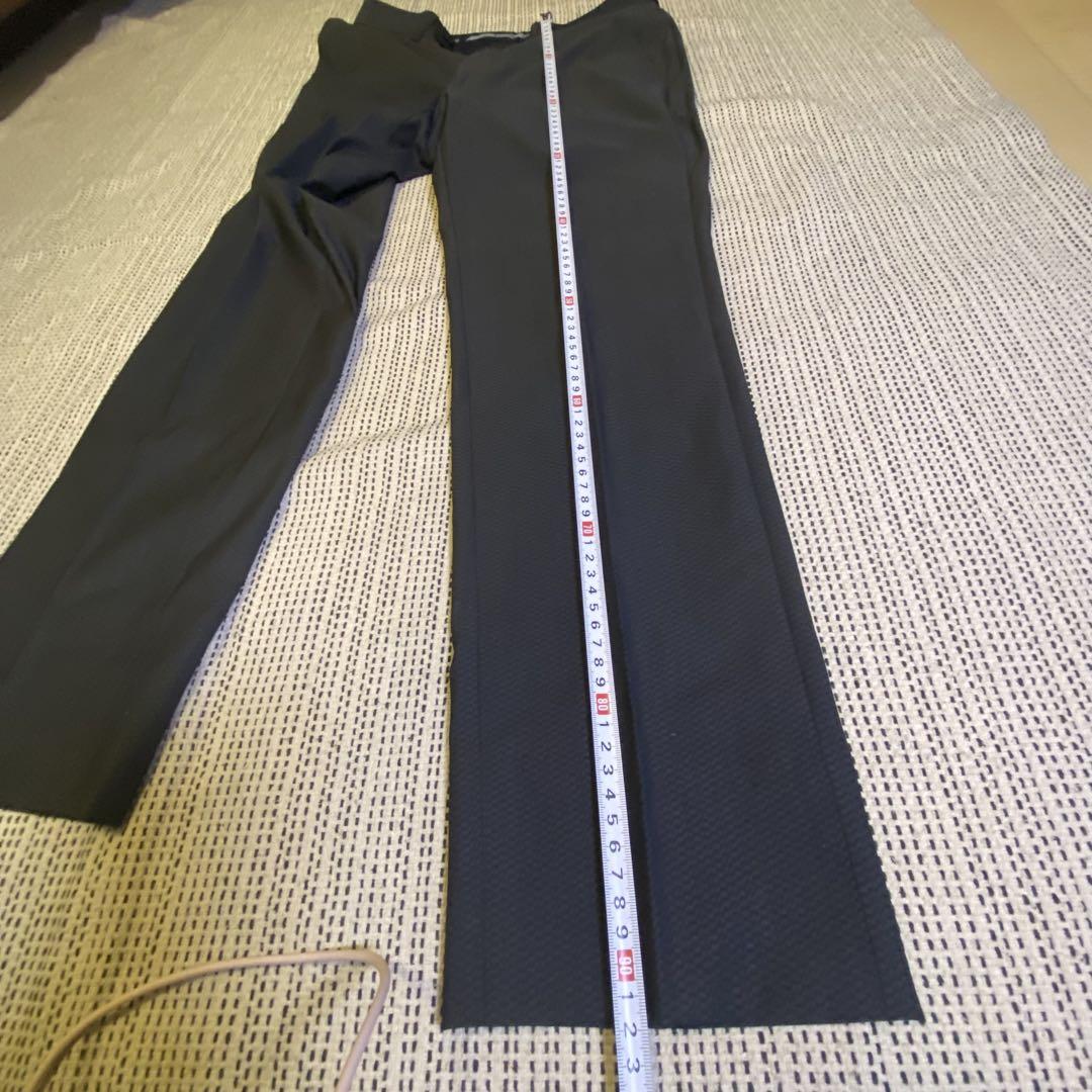 【美品】renoma レノマ　ダークグレー 3ピース ビジネススーツ　A4
