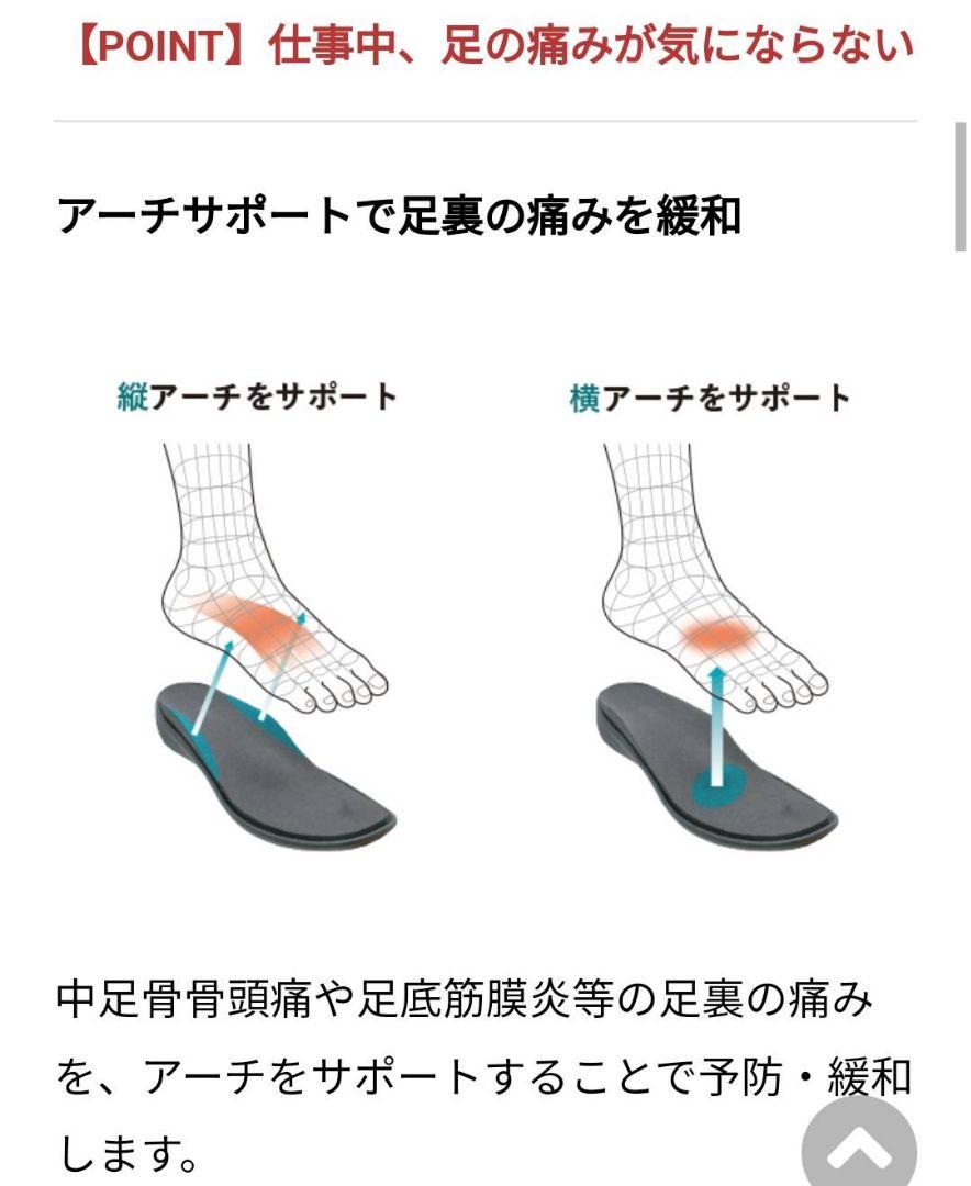 AKAISHIアーチフィッター160ビジネスウォーク【美品】