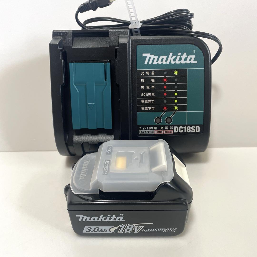 新品 マキタ makita 純正 バッテリ BL1830B 充電器 DC18SD