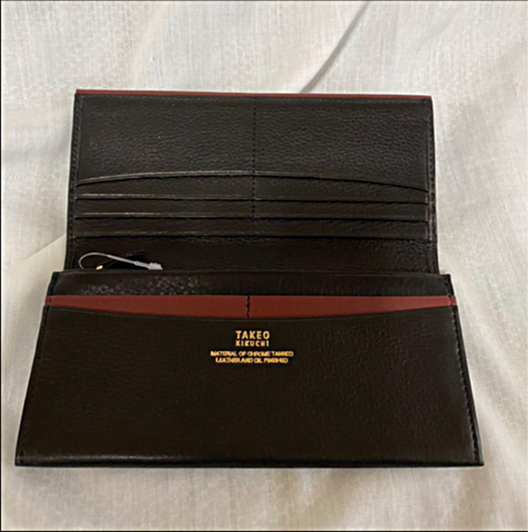 新作格安 新品 本物 正規品 タケオキクチ メンズ 本革 レザー 長財布 財布 黒 AYPhW-m81087069882 好評NEW